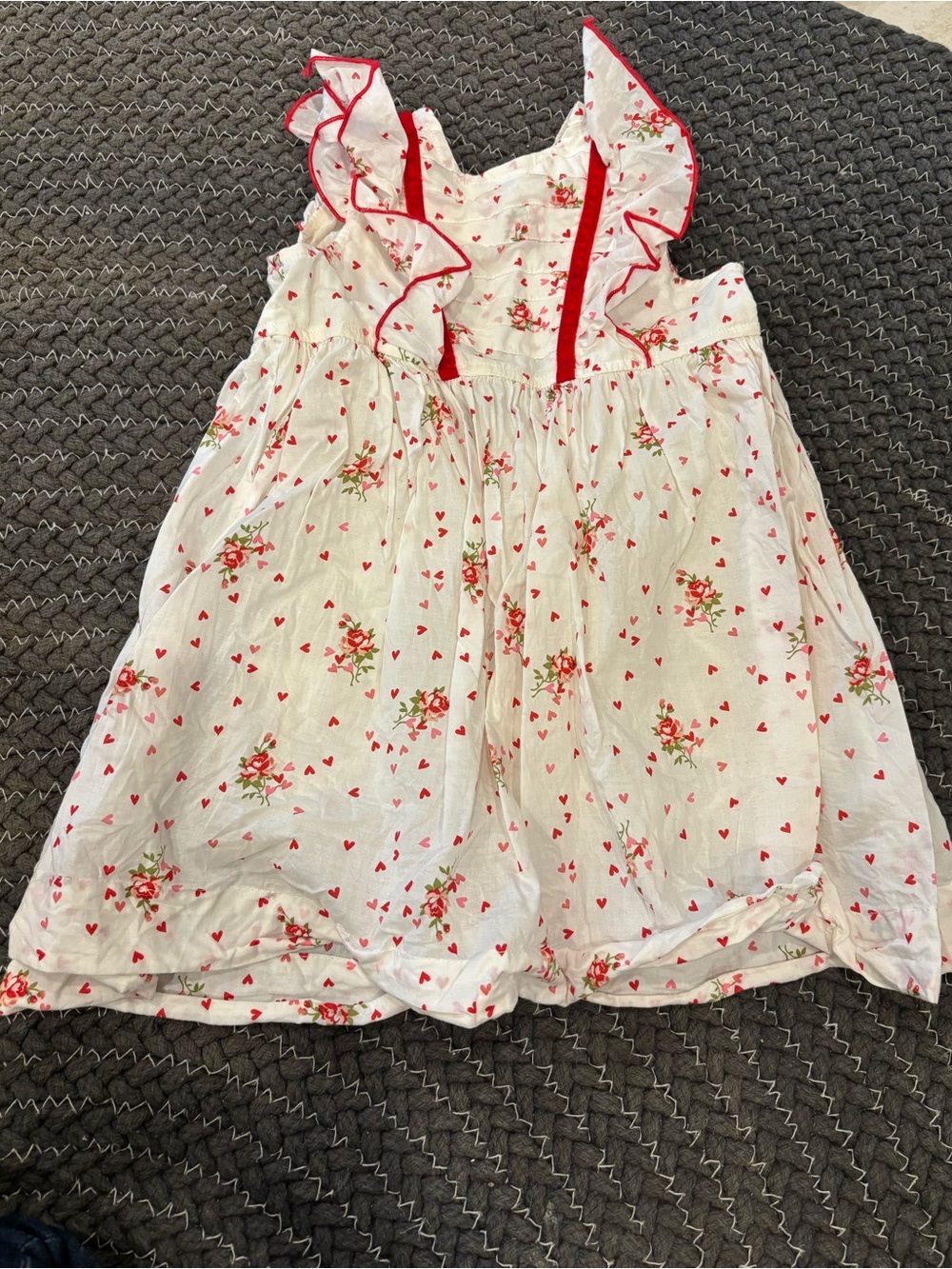 Pink chicken Valentine’s Day dress